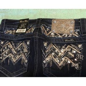 SALE! New Miss Me Bootcut Jeans, Dark